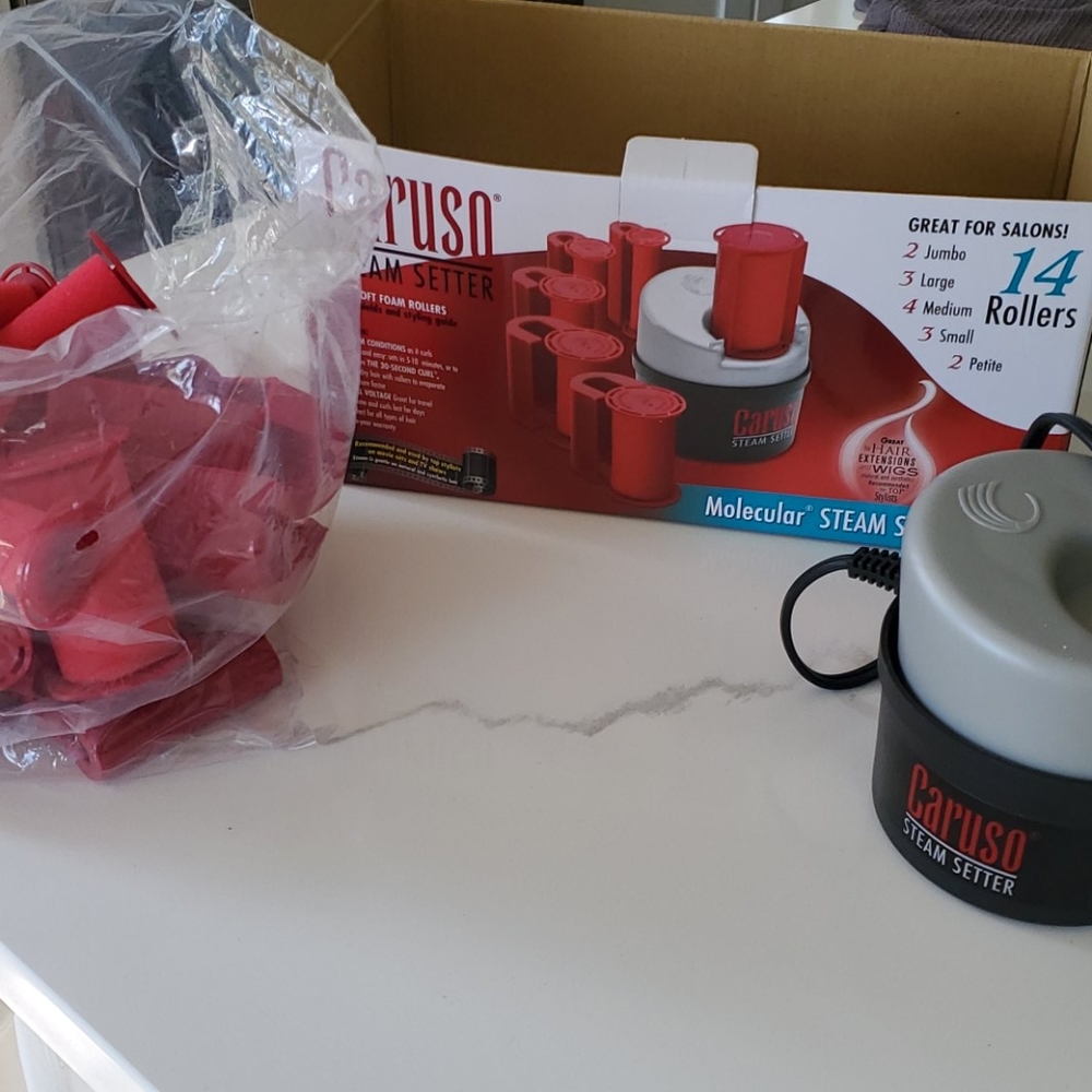 Caruso steam setter rollers